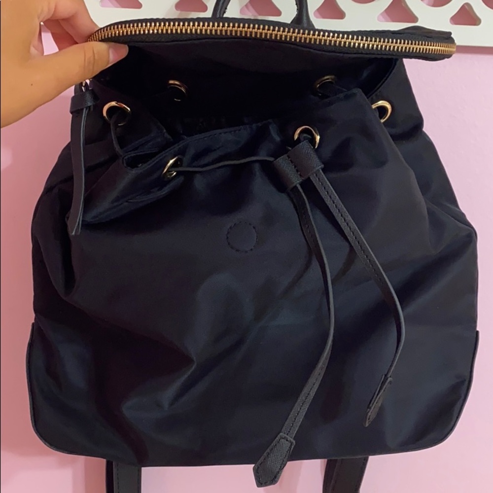 NWOT Karl Lagerfeld Paris black backpack - Picture 2 of 16